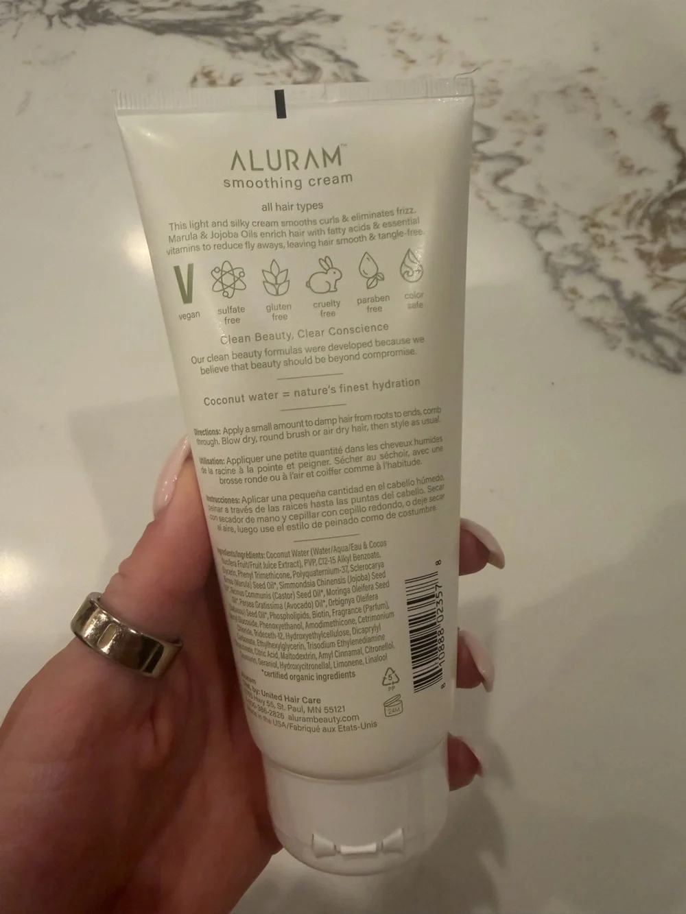Aluram Clean Beauty Collection Smoothing Cream - White